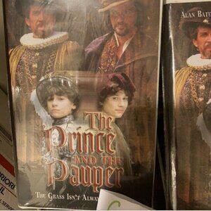 The Prince And The Pauper VHS Alan Bates, Aidan Quinn, Jonathan Hyde,Timmins new